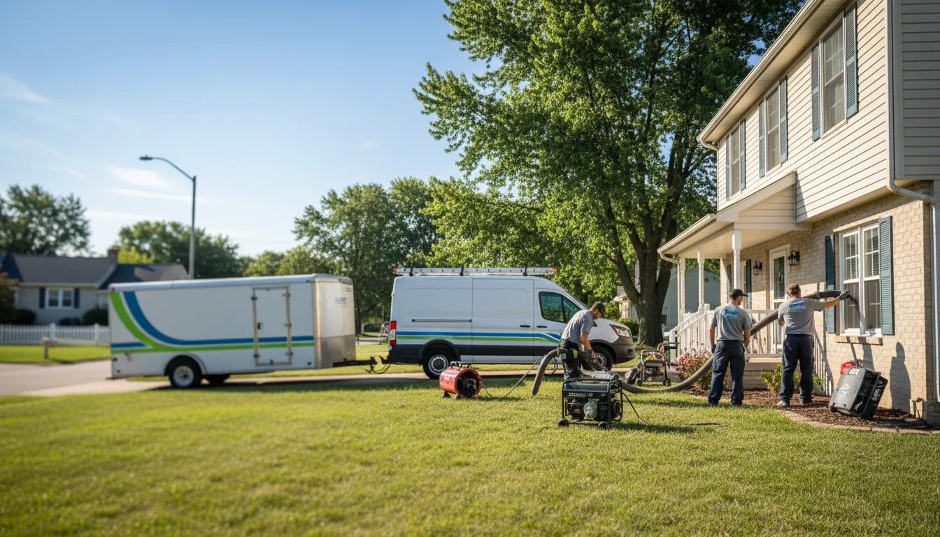 Flooded Basement Restoration And Cleanup With Repair in Erieville, NY near me